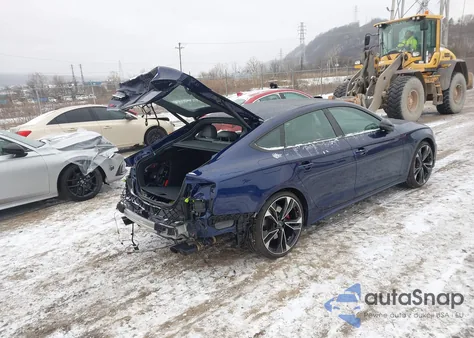 2025 Audi S5 Sportback Premium Tfsi Quattro Tiptronic from USA, damaged, VIN WAUB4CF53SA012770